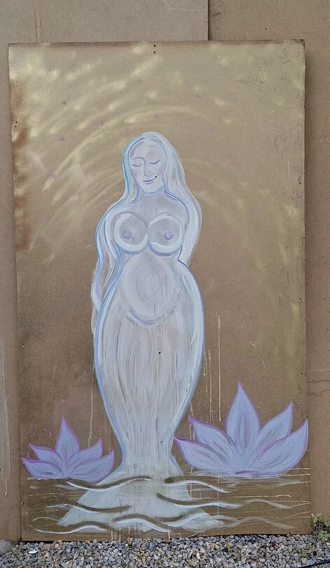 SHE — painting by Toryn Ideberg